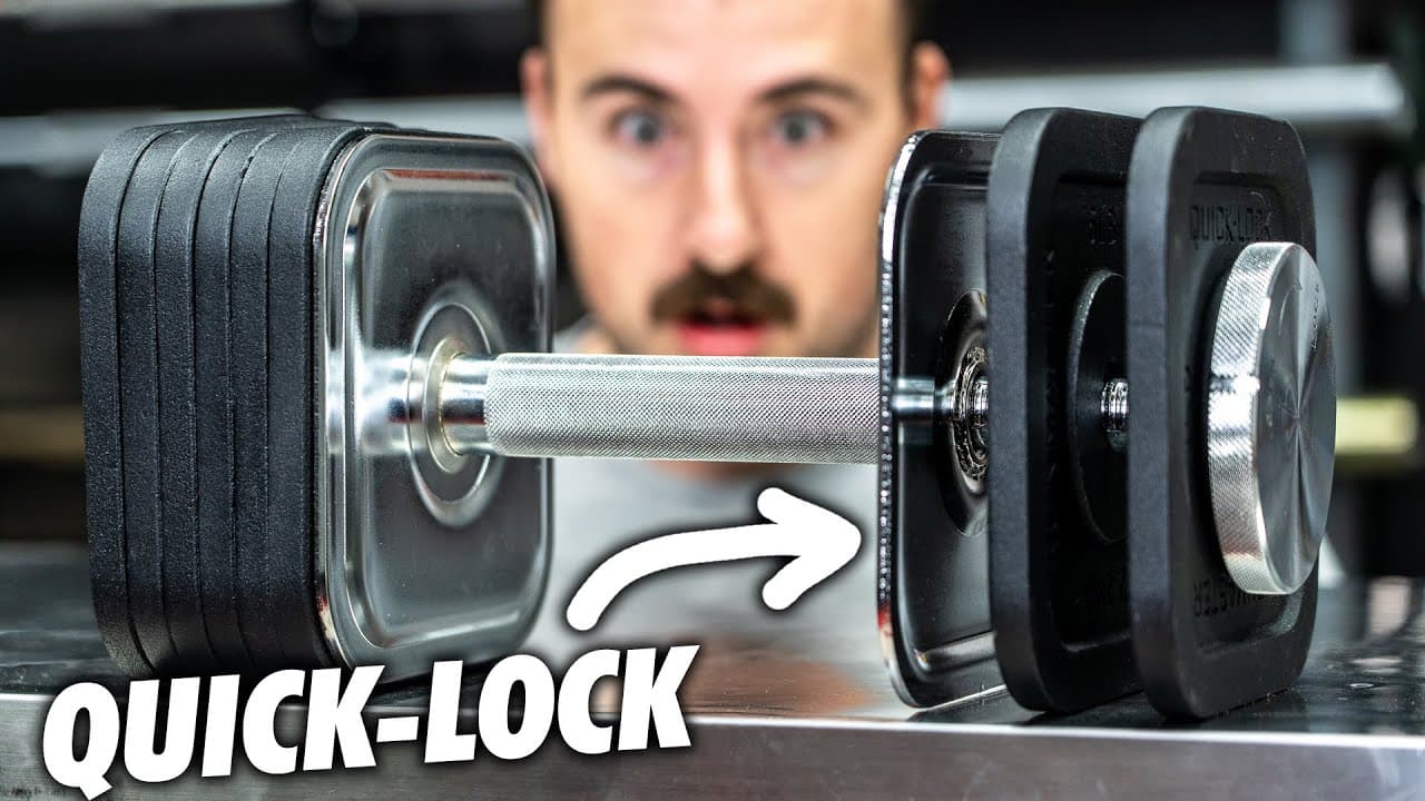 Ironmaster Quick-Lock Adjustable Dumbbells - Video 1